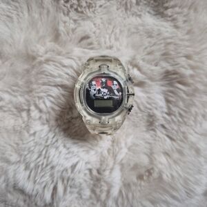 Kids Star Wars Watch Storm Trooper Boys Lucasfilm Transparent Plastic Clear Aged